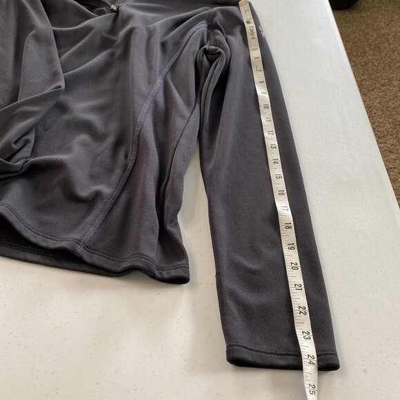 Spyder Base Layer 1/4 Zip Pullover Sweater Jacket Long Sleeve Fleece Lining - Picture 7 of 13